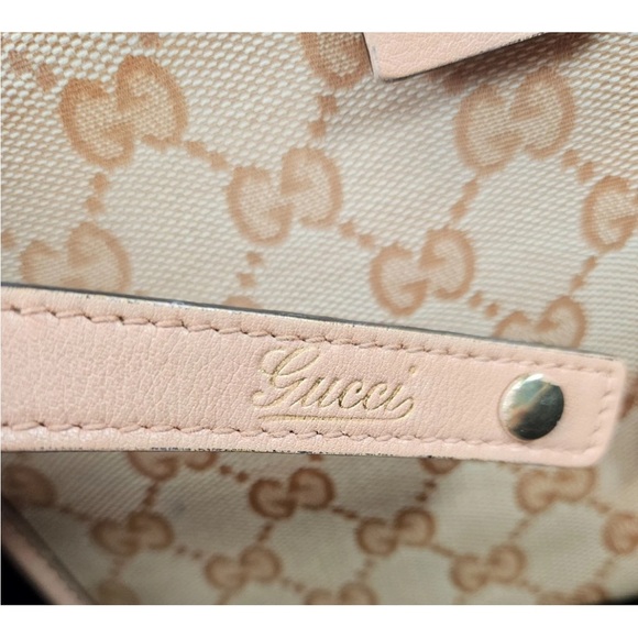 Gucci Beige and Pink Shoulder Bag - Picture 14 of 15